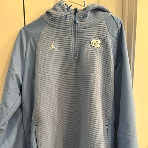 Univ of North Carolina Jumpman pullover hooded jacket.